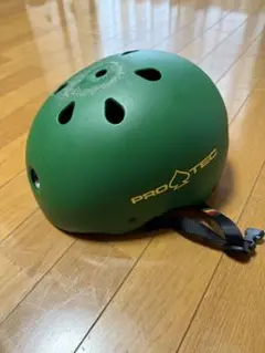 PRO-TEC クラシックスケート BMXヘルメット グリーンSキッズ