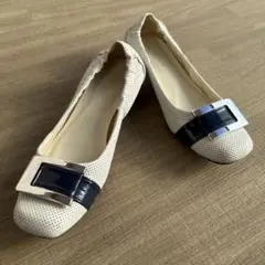 neue de flâneur メッシュ　ローヒール
