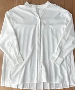 【美品】ap retro アプレトロ ホワイトプリーツバック長袖チュニック