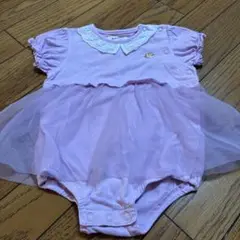 SLAP SLIP ピンク フリルロンパース80cm