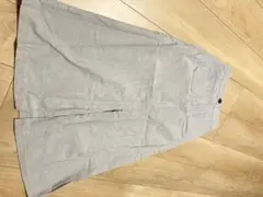 CABANA リネン グレー ロングスカート