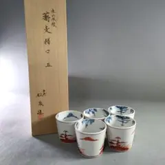 京焼 /土山松泉 皿　大中小　3枚セット 京焼 /土山松泉 皿 大中小 3枚セット