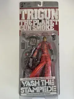 【未開封】ヴァッシュ・ザ・スタンピード リペイント シニスターブラックVer.「トライガン」TRIGUN PLANET GUN SMOKE FIG]ヴァッシュ・ザ・スタンピード リペイント シニスター