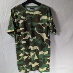 カモフラージュ Tシャツ Lサイズ ユニセックス 新品