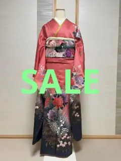 振袖 正絹 【帯・帯締・帯揚セット可能です】