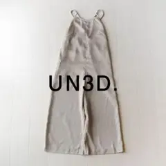 美品 UN3D. 2,8万 オールインワン アンスリード サロペット C308