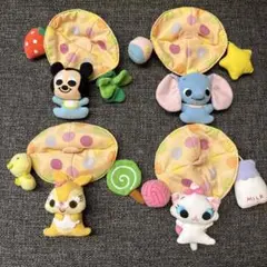 ディズニー　やわらかガラガラメリーデラックス　ぬいぐるみ