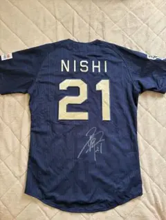 オリックス・バファローズ 西勇輝 ユニフォーム 大阪近鉄 サード M