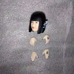S.H.Figuartsアズに付属のイズ再現用の頭部と交換手首パーツ4個のみの品