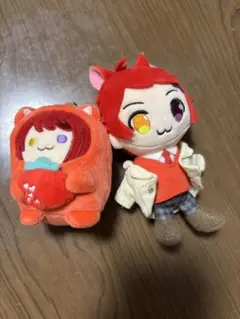 すとぷり　莉犬　ぬいぐるみチェーン　バッチ　セット