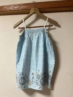 水色刺繍入り　160サイズ