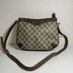 ◆GUCCI グッチ ショルダーバッグ 定番 GG PVC レザー