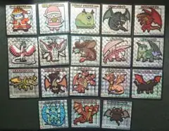 mtg ちびキャラシール 放浪皇のクリスマス コンプリート 18枚セット
