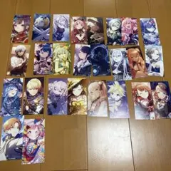 プロセカ アニメイト特典 4.5周年記念フェア 箔押しイラストカード