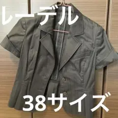 ルーデル　ショート丈ジャケット、ドレスのはおりに　サイズ38 フォーマル