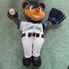 ファイターズマスコット ぬいぐるみ サイン入り