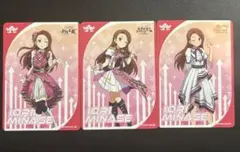 アイドルマスター カードフォリオ 水瀬伊織　ノーマル3種コンプ