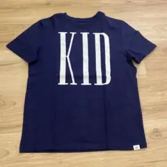 GAP KIDS KIDプリント Tシャツ Mサイズ ネイビー