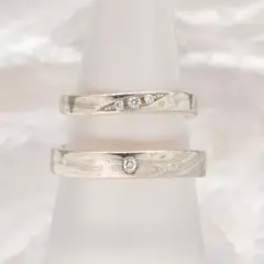 専用【極美品】■杢目金屋　リング　12号　K18 X SV　コンビ　指輪 杢目金屋-桜あわせ 婚約指輪＆結婚指輪 | 杢目金屋(モクメガネヤ