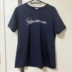 MIZUNO ミズノ 半袖Tシャツ Lサイズ ネイビー