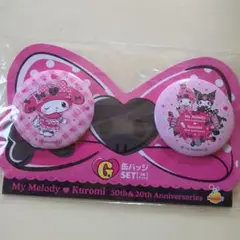 My Melody & Kuromi 缶バッジセット