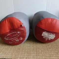 mont-bell burrow Bag #3 左右2個セット