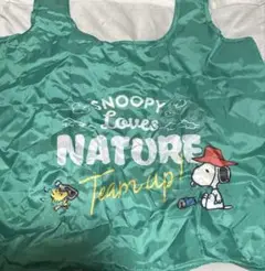 スヌーピー ピーナッツ　ラブズネイチャー　エコバッグ　非売品
