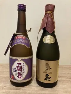 【未開栓】一刻者 梟 焼酎 720ml 2本セット まとめ売り