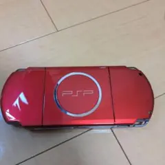 PSP 本体 レッド メモリーカード付き
