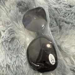 新品未使用　ブラックオーバーサイズサングラス　老眼鏡　老眼鏡サングラス　度あり