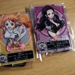 一番くじ　ワンピース　ナミ ロビン アクスタ 未来島エッグヘッド