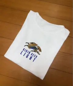 90s KIRIN BEER LIGHT (キリンビールライト)Tシャツ 非売品