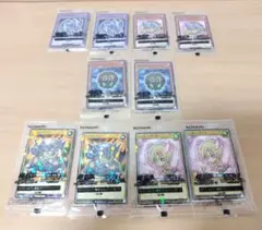 遊戯王カード セブンイレブン 全5種 コンプ 2セット（合計10枚）