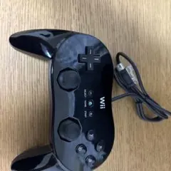 Wii コントローラー 有線 黒