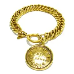 シャネル ブレスレット美品 金属素材