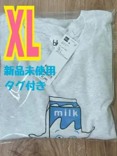 ジーユー Blur ミルクくん グラフィックT MUSIC 1 XL