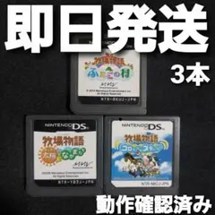 【匿名発送】 DS 牧場物語 ソフトのみ 3本セット