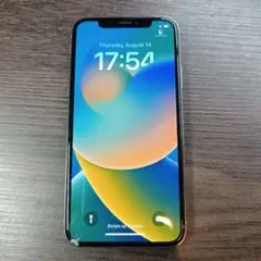 【ジャンク】iPhone X ◆ 本体のみ / シルバー / SIMフリー