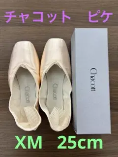 チャコット　ピケ　トゥシューズ 25cm XM