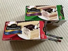 【空箱】VIENETTA ビエネッタ　バニラ味　ティラミス味