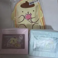 ポムポムプリンくじ 収納バッグとトランクケースセット