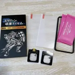 iPhone14 plus ガラスフィルム 2枚、カメラフィルム2枚
