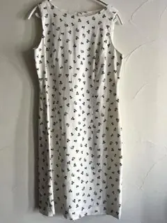 talbots ノースリーブ　ワンピース 10 リネン