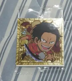 ワンピース　シールウエハース　P　ゴールドパラレル　ロジャー