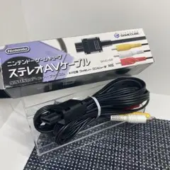 【動作確認済】ニンテンドー純正 ステレオAVケーブル SHVC-008 箱付きb