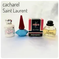3点セット‼cacharel Saint Laurent ミニ香水 ミニボトル