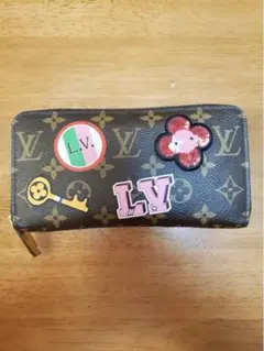箱付き ルイヴィトン/パッチーズ/モノグラム/ジッピーウォレット/長財布/LV