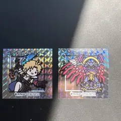 MTG ちびキャラシール ユウナのガード、ティーダ 召喚:バハムートセット