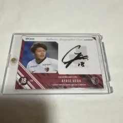 上田綺世　サイン入りカード