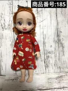 ハンドメイド　アニメータードール服　ワンピース1点のみ　赤